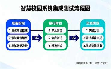 智慧校园系统集成测试方案：流程与验收标准